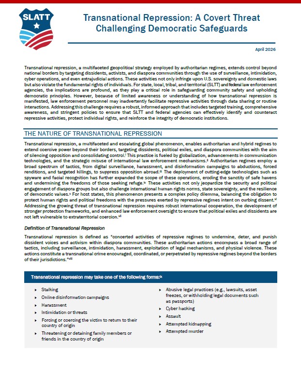 Screenshot of the first page of the publication